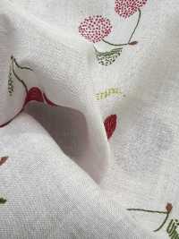 7027-616-2 60 Batiste 9088 Cerises Brodées[Textile / Tissu] HOKKOH Images supplémentaires