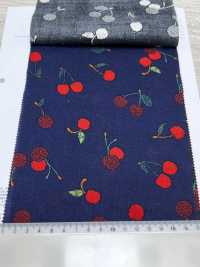 7027-616-2 60 Batiste 9088 Cerises Brodées[Textile / Tissu] HOKKOH Images supplémentaires