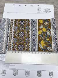 7027-618-3 60 Lawn 9088 Rayures Citron[Fabrication De Textile] HOKKOH Sous-photo