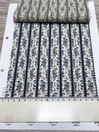 7027-625-1 60 Lawn Ripple Sarasa Stripe[Fabrication De Textile] HOKKOH Sous-photo