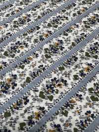 7027-625-1 60 Lawn Ripple Sarasa Stripe[Fabrication De Textile] HOKKOH Sous-photo