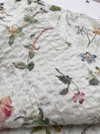 7027-630-2 80 Lawn Miracle Wave Botanical Print[Textile / Tissu] HOKKOH Images supplémentaires