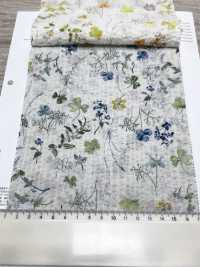 7027-630-2 80 Lawn Miracle Wave Botanical Print[Textile / Tissu] HOKKOH Images supplémentaires