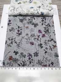 7027-630-2 80 Lawn Miracle Wave Botanical Print[Textile / Tissu] HOKKOH Images supplémentaires