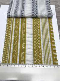 7027-635-2 80 Lawn Salt Shrink Stripe Lace[Fabrication De Textile] HOKKOH Sous-photo