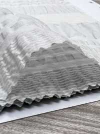 7027-636-2 80 % Coton Gaufré à Rayures En Organza Lawn[Fabrication De Textile] HOKKOH Sous-photo