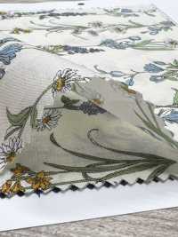 3027-650-1 60 Rayures Florales Sur Gazon[Fabrication De Textile] HOKKOH Sous-photo
