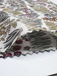 4027-660-1 60 Rayures Horizontales Courbes Pour Pelouse, Petites Fleurs[Fabrication De Textile] HOKKOH Sous-photo