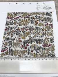 4027-660-1 60 Rayures Horizontales Courbes Pour Pelouse, Petites Fleurs[Fabrication De Textile] HOKKOH Sous-photo