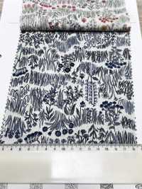 4027-660-1 60 Rayures Horizontales Courbes Pour Pelouse, Petites Fleurs[Fabrication De Textile] HOKKOH Sous-photo
