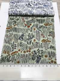4027-660-1 60 Rayures Horizontales Courbes Pour Pelouse, Petites Fleurs[Fabrication De Textile] HOKKOH Sous-photo