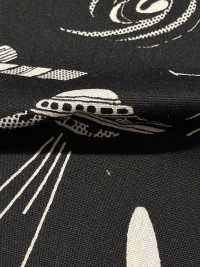 850606 Broadcloth, Partons à La Découverte Du Vaste Univers ! Espace Et Galaxie[Fabrication De Textile] VANCET Sous-photo