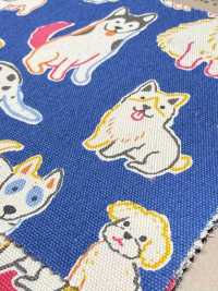 850608 Coton Oxford Non Blanchi - Paradis Des Chiens[Fabrication De Textile] VANCET Sous-photo