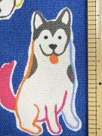 850608 Coton Oxford Non Blanchi - Paradis Des Chiens[Fabrication De Textile] VANCET Sous-photo