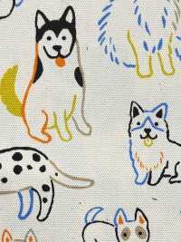 850608 Coton Oxford Non Blanchi - Paradis Des Chiens[Fabrication De Textile] VANCET Sous-photo