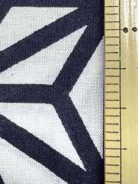 850609 Collection Lawn Indigo Motif Feuille De Chanvre[Fabrication De Textile] VANCET Sous-photo