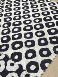850611 Collection Lawn Indigo, Point De Mousse[Fabrication De Textile] VANCET Sous-photo