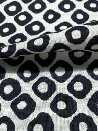 850611 Collection Lawn Indigo, Point De Mousse[Fabrication De Textile] VANCET Sous-photo