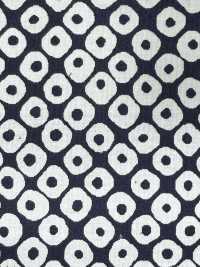 850611 Collection Lawn Indigo, Point De Mousse[Fabrication De Textile] VANCET Sous-photo