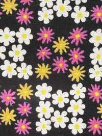 850614 Coton Non Blanchi Lawn Little Pocket « Mini Mini Flower »[Fabrication De Textile] VANCET Sous-photo