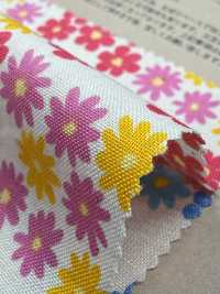 850614 Coton Non Blanchi Lawn Little Pocket « Mini Mini Flower »[Fabrication De Textile] VANCET Sous-photo
