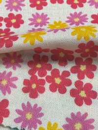 850614 Coton Non Blanchi Lawn Little Pocket « Mini Mini Flower »[Fabrication De Textile] VANCET Sous-photo