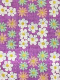 850614 Coton Non Blanchi Lawn Little Pocket « Mini Mini Flower »[Fabrication De Textile] VANCET Sous-photo