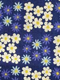 850614 Coton Non Blanchi Lawn Little Pocket « Mini Mini Flower »[Fabrication De Textile] VANCET Sous-photo