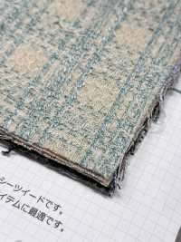 964 Chèque Fantaisie[Fabrication De Textile] Textiles Fins Sous-photo