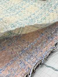 964 Chèque Fantaisie[Fabrication De Textile] Textiles Fins Sous-photo