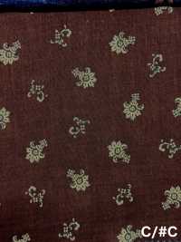 5027-303-1 Tissu Bandana, Petites Fleurs, Motif Cachemire[Fabrication De Textile] HOKKOH Sous-photo