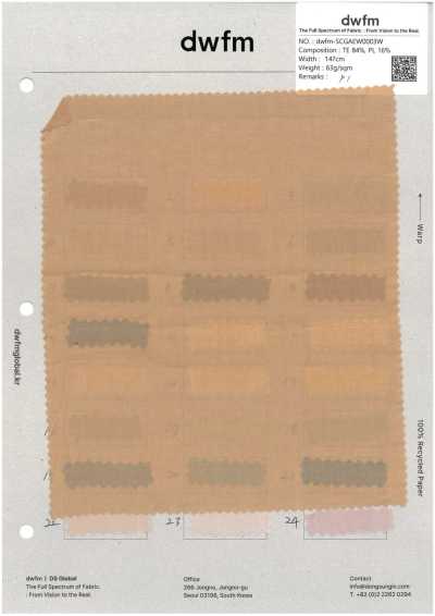 DWFM-SCGAEW0003W Voile Léger TENCEL™