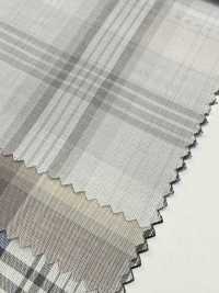 3SG048 Madras à Carreaux En Coton Biologique[Fabrication De Textile] Chambray Sous-photo