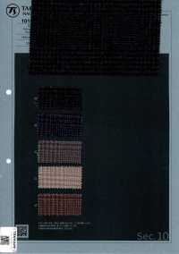 1015551 Bishu 1/14 Laine Brumeuse à Carreaux Glen[Textile / Tissu] Takisada Images supplémentaires