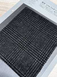 1015551 Bishu 1/14 Laine Brumeuse à Carreaux Glen[Textile / Tissu] Takisada Images supplémentaires