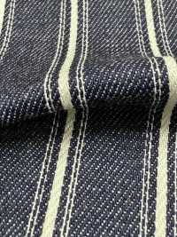 HD11000-1 Denim Rayé Hickory 9 Oz[Fabrication De Textile] Textiles Yoshiwa Images supplémentaires