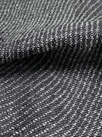 TFGR217 Jacquard Moiré à Corde Indigo 6 Oz[Fabrication De Textile] Textiles Yoshiwa Images supplémentaires