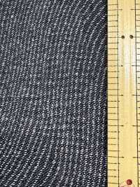 TFGR217 Jacquard Moiré à Corde Indigo 6 Oz[Fabrication De Textile] Textiles Yoshiwa Images supplémentaires