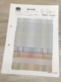 SBT-028 Twill à Carreaux En Fibre De Lyocell TENCEL™ Biologique 40/1[Fabrication De Textile] Textiles Kuwamura Images supplémentaires