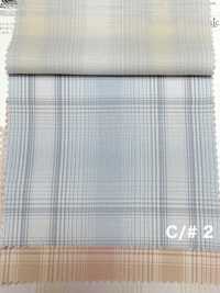 SBT-028 Twill à Carreaux En Fibre De Lyocell TENCEL™ Biologique 40/1[Fabrication De Textile] Textiles Kuwamura Images supplémentaires