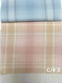 SBT-028 Twill à Carreaux En Fibre De Lyocell TENCEL™ Biologique 40/1[Fabrication De Textile] Textiles Kuwamura Images supplémentaires