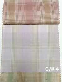 SBT-028 Twill à Carreaux En Fibre De Lyocell TENCEL™ Biologique 40/1[Fabrication De Textile] Textiles Kuwamura Images supplémentaires