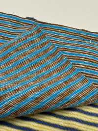 W-49852 Kamoi rayure horizontale[Textile / Tissu] Minami Images supplémentaires