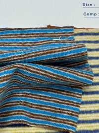 W-49852 Kamoi rayure horizontale[Textile / Tissu] Minami Images supplémentaires