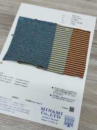 W-49852 Kamoi rayure horizontale[Textile / Tissu] Minami Images supplémentaires