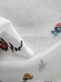 KKH4005BR-6 Organza mate, finition mariage[Textile / Tissu] Uni Textile (Komon Kobo) Images supplémentaires