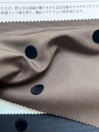 KF7711-F-3136 Gros-grain léger floqué[Textile / Tissu] Uni Textile (Komon Kobo) Images supplémentaires