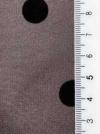 KF7711-F-3136 Gros-grain léger floqué[Textile / Tissu] Uni Textile (Komon Kobo) Images supplémentaires