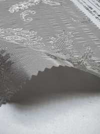KKF8583-W-1 Jacquard seersucker[Textile / Tissu] Uni Textile (Komon Kobo) Images supplémentaires