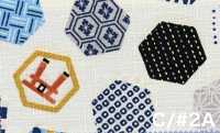 AP65102 Dobby Imprimé Japonais Frais (Rouleau)[Textile / Tissu] COSMO TEXTILE Images supplémentaires